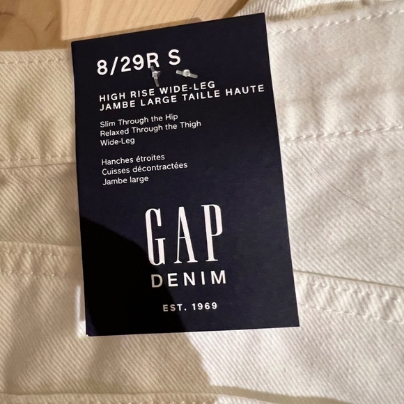 Gap high rise wide legJeans - Picture 4 of 4
